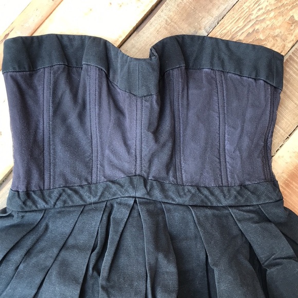 Jill Stuart Mini Corset Dress, Size 6, Black - Picture 3 of 4